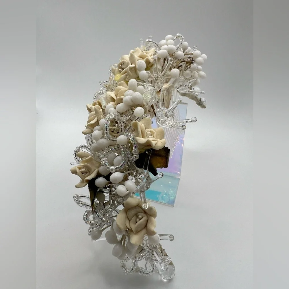 Vintage hairband wedding